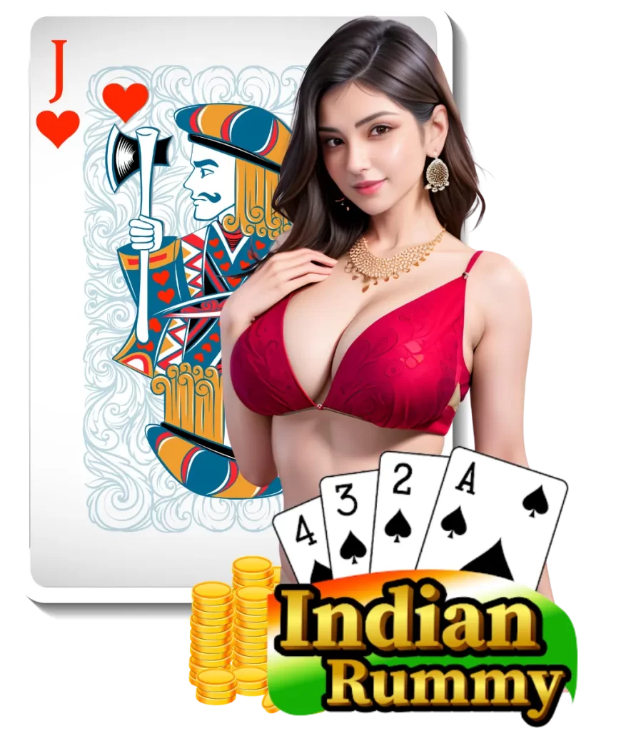 indian rummy background